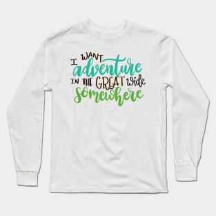 Great Wide Somewhere Long Sleeve T-Shirt